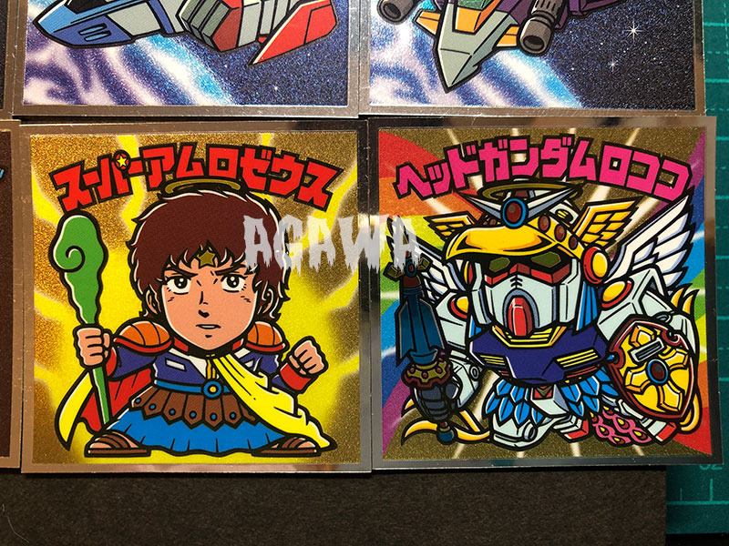 ビックリマンシール　ガンダムマン　コンプ　ロッテ