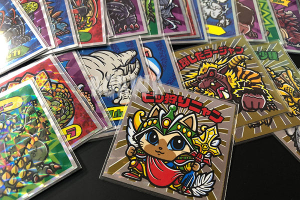 ビッ狩りマンチョコ（ビックリマン×モンハンコラボ）全24種(2013年）