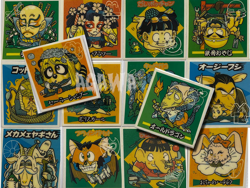 ロッテ ソーラーマンシール 全22種シールリスト ｜ シールコレクション 