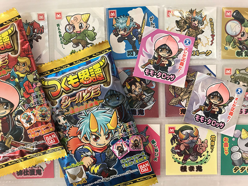 つくも鬼譚シールグミ 全3弾 85種 シールリスト画像 ｜ シール  